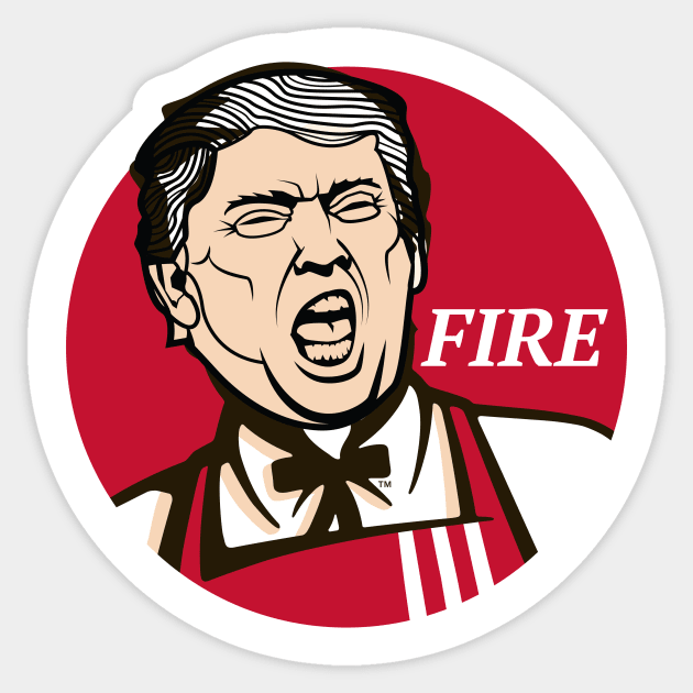 You're fired ! Sticker by wordyenough